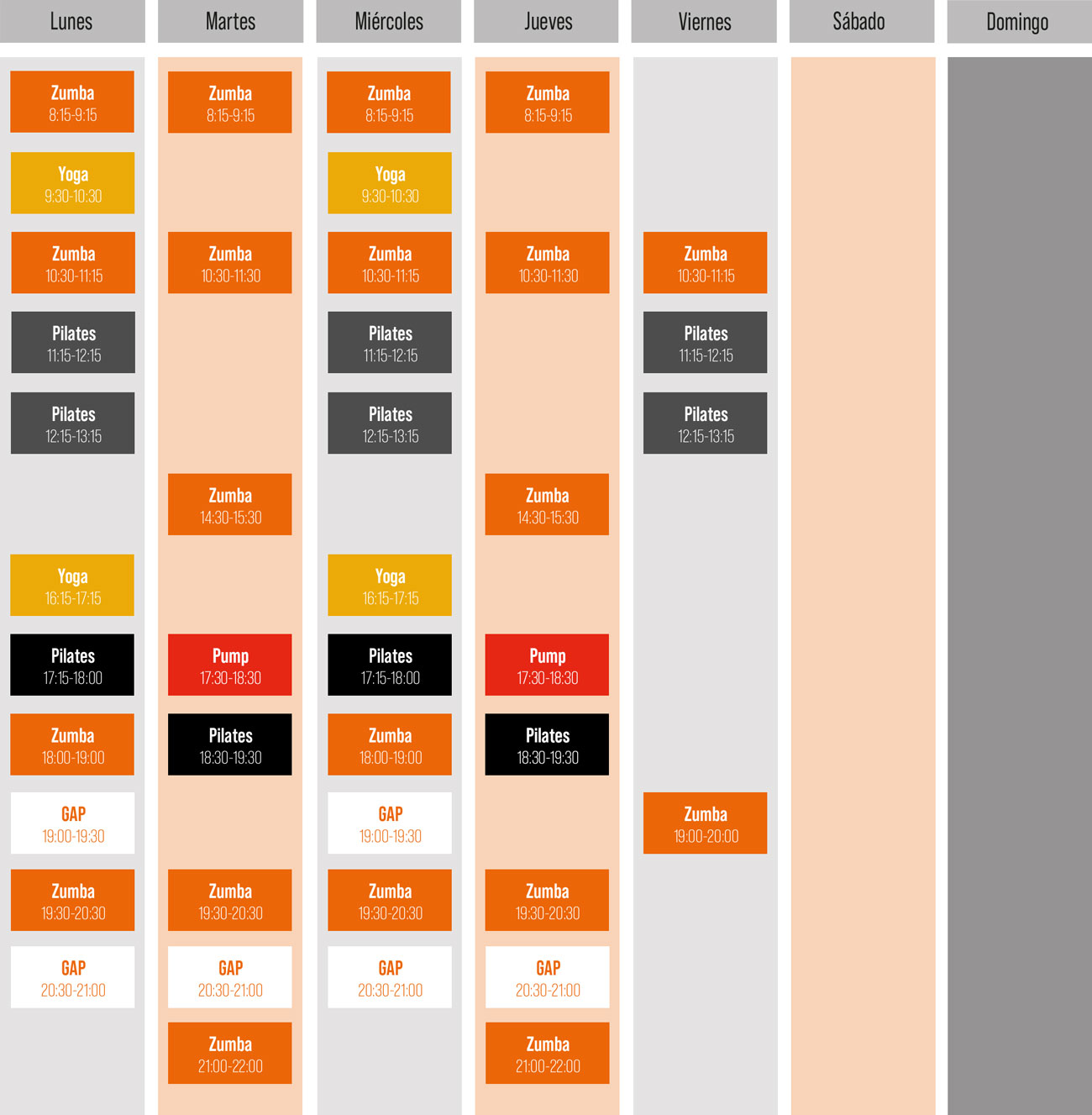 Clases colectivas en Gimnasio Leganés Legafitness